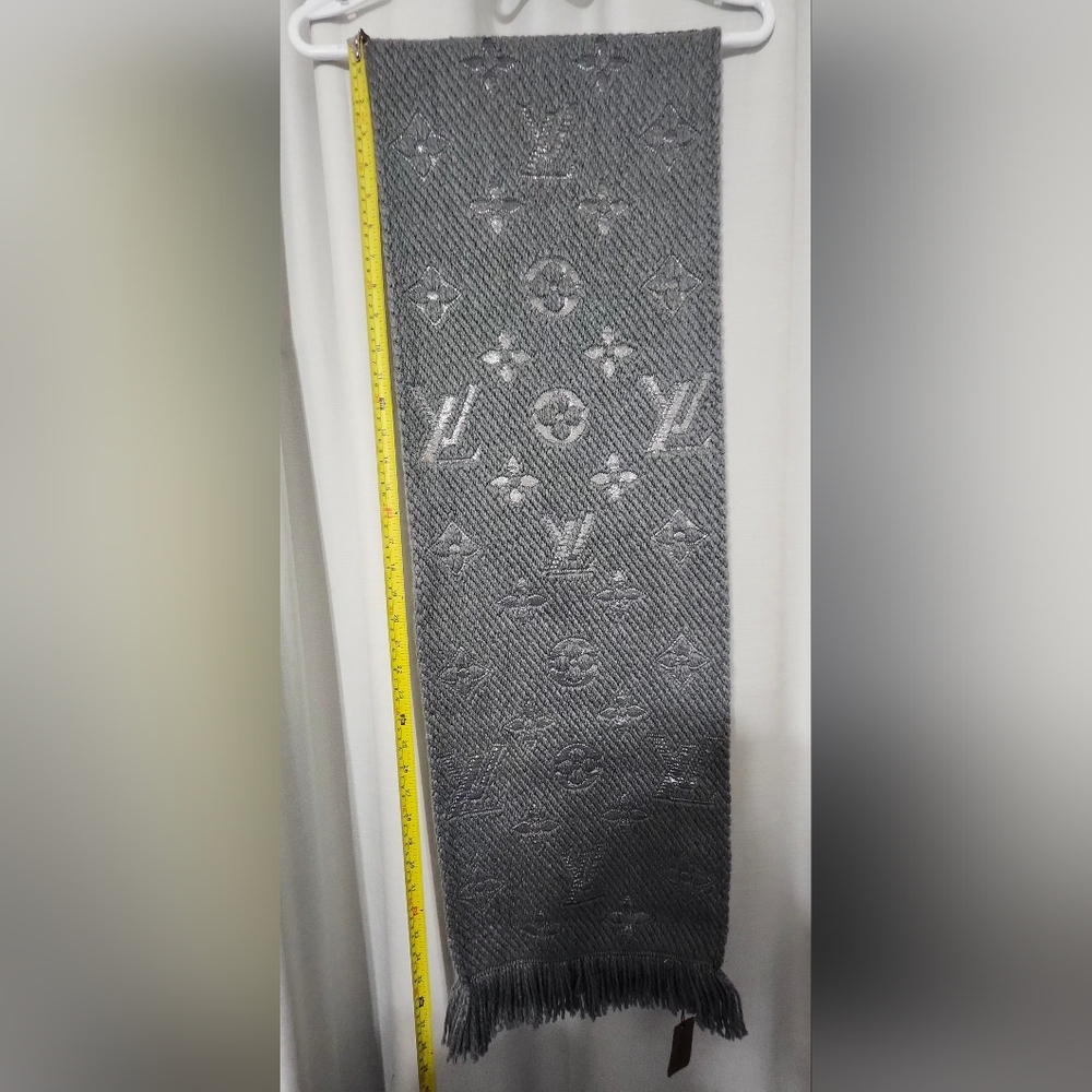 Monogram Wool Stole - Picture 3 of 12